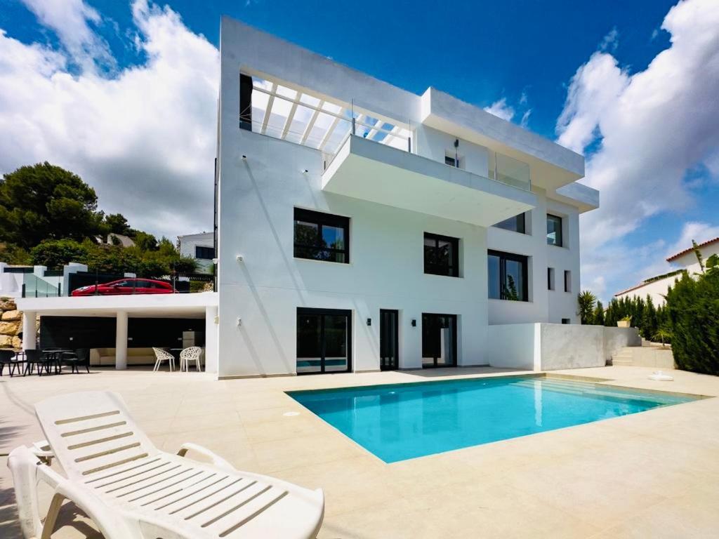 Calpe Villa Lujo Playa Piscina Jardin Barbacoa Ideal Familias Y Grupos ภายนอก รูปภาพ